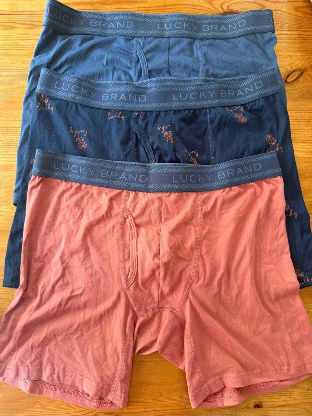 Lucky Brand nwot men boxer shorts size Large